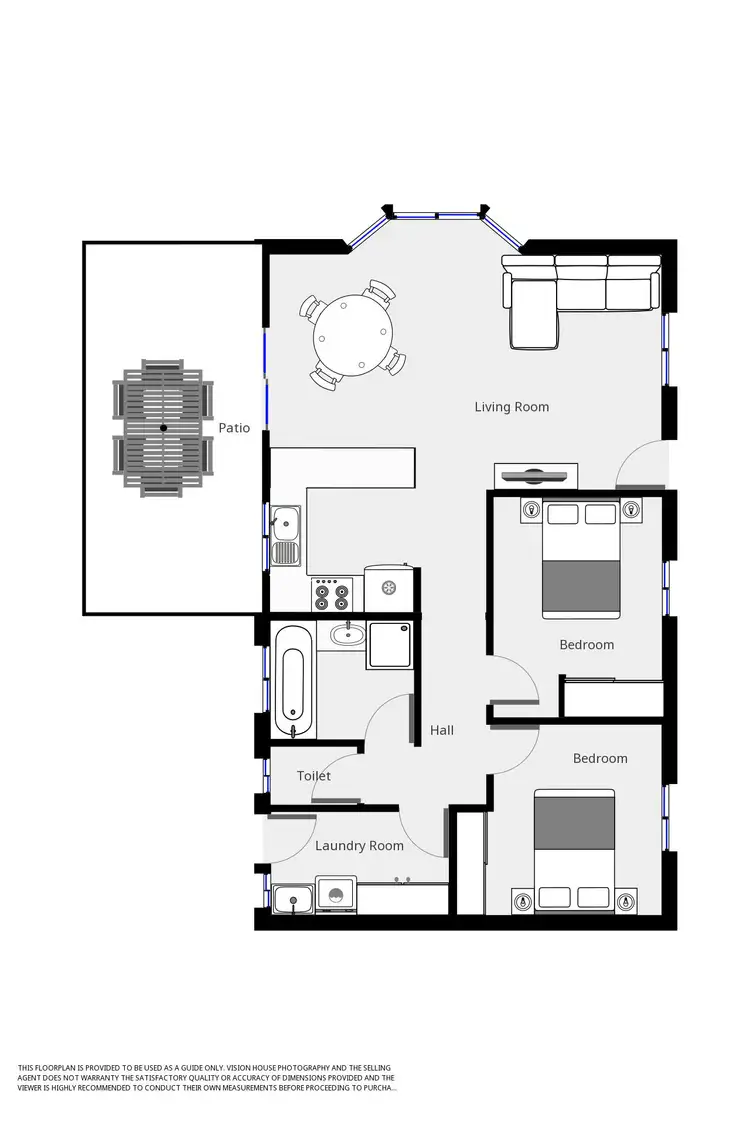 Floorplan of Homely house listing, 4/182 WALNUT AVENUE, Mildura VIC 3500