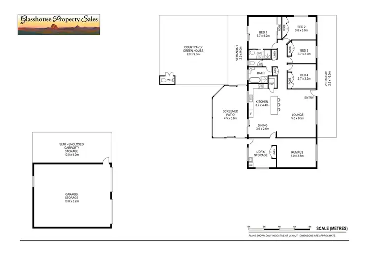 Floorplan of Homely house listing, 35 Romar Road, Glass House Mountains QLD 4518