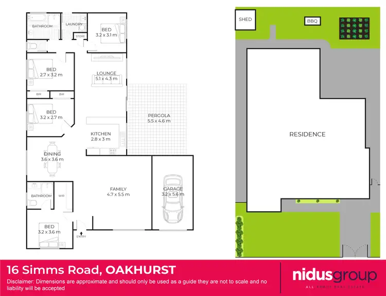 Floorplan of Homely house listing, 16 Simms Road, Oakhurst NSW 2761