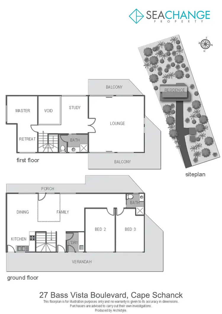 Floorplan of Homely house listing, 27 Bass Vista Boulevard, Cape Schanck VIC 3939
