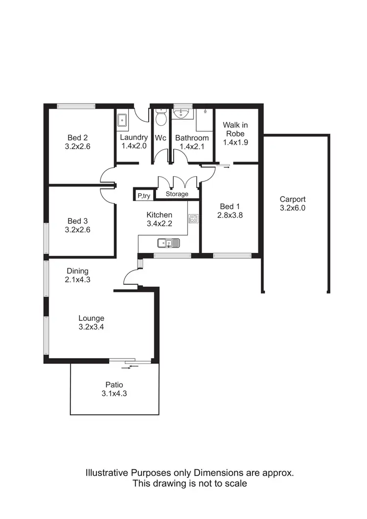 Floorplan of Homely house listing, 11 Rollinia Close, Manoora QLD 4870