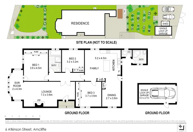Floorplan of Homely house listing, 6 Atkinson St, Arncliffe NSW 2205