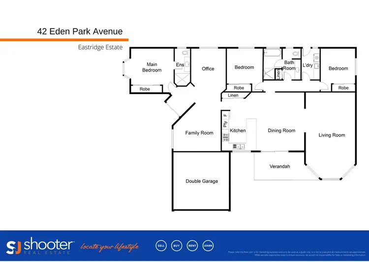 Floorplan of Homely house listing, 42 Eden Park Avenue, Dubbo NSW 2830