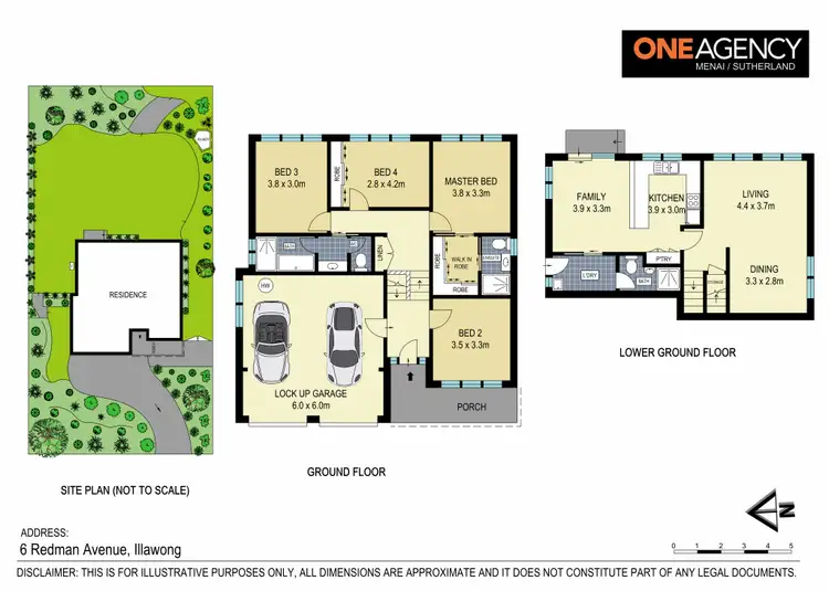 Floorplan of Homely house listing, 6 Redman Avenue, Illawong NSW 2234