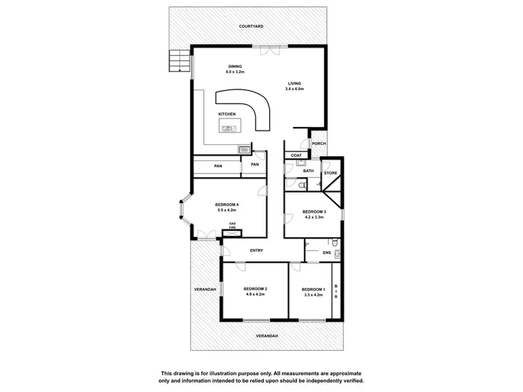 Floorplan of Homely house listing, 73 Bay Road, Mount Gambier SA 5290