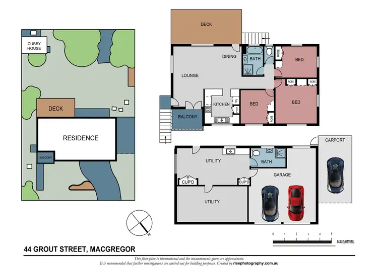 Floorplan of Homely house listing, 44 Grout Street, Macgregor QLD 4109