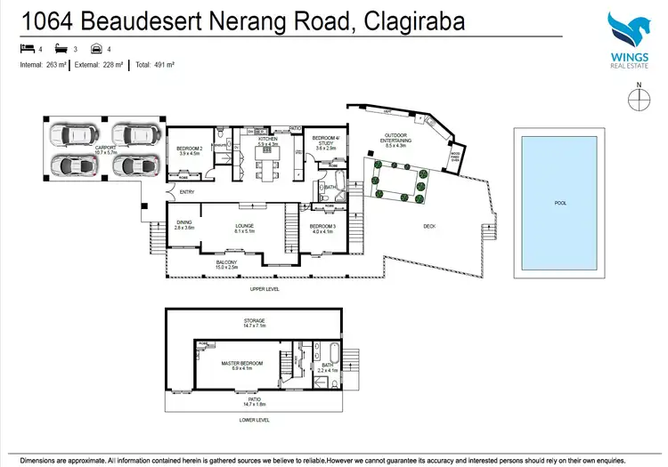 Floorplan of Homely rural property listing, 1064 Beaudesert-Nerang Road, Clagiraba QLD 4211