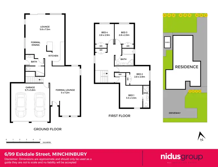 Floorplan of Homely house listing, 6/99 Eskdale Street, Minchinbury NSW 2770