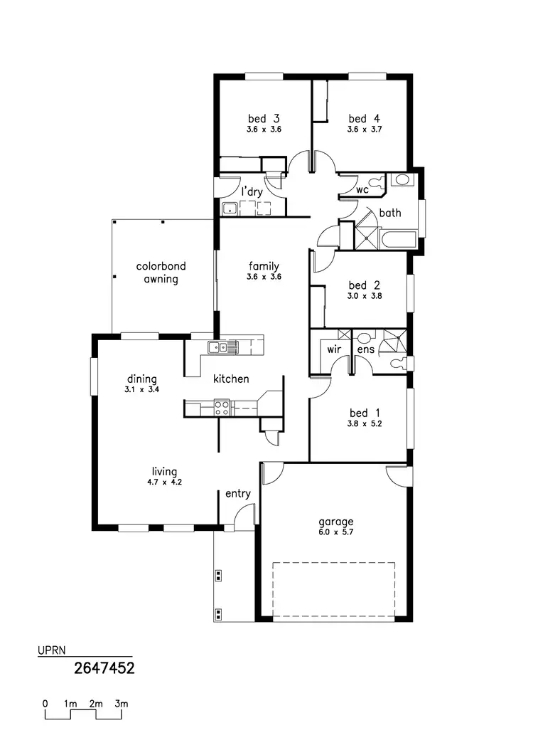 Floorplan of Homely house listing, Address available on request