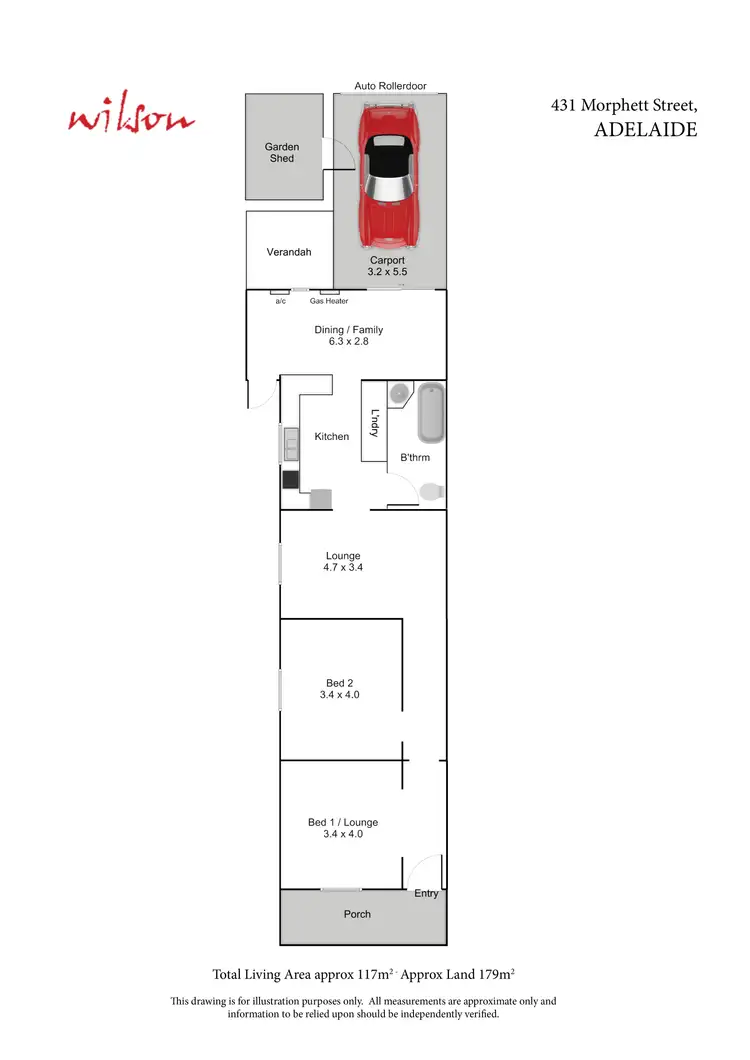 Floorplan of Homely house listing, 431 Morphett Street, Adelaide SA 5000