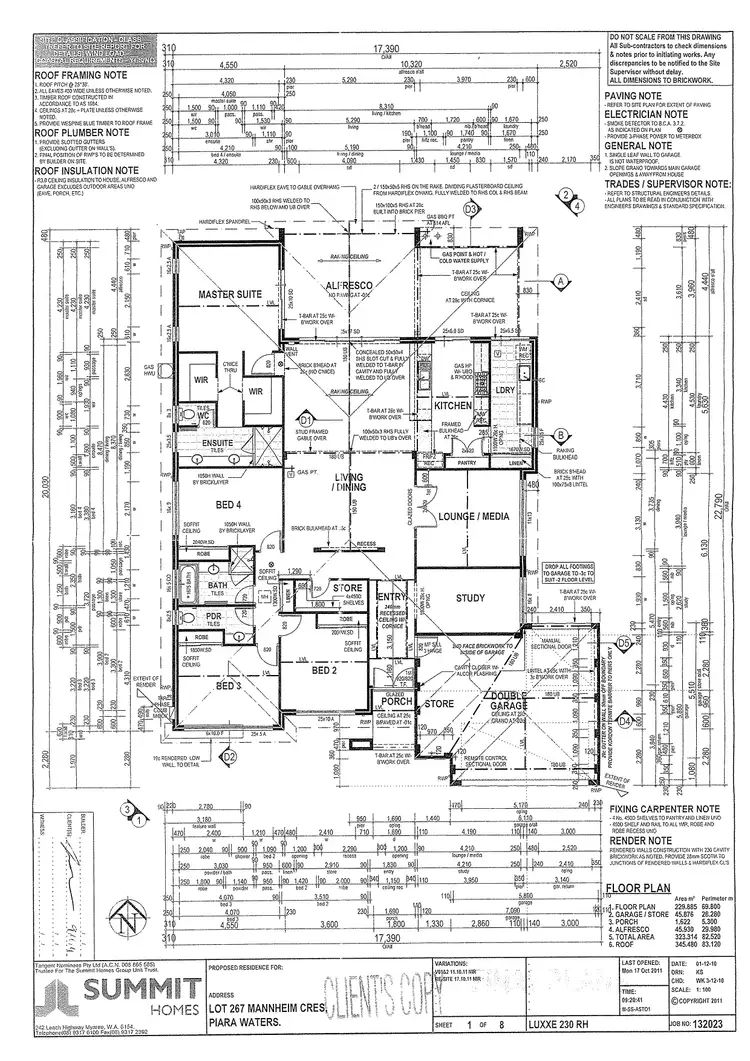 Floorplan of Homely house listing, 11 Mannhein Crescent, Piara Waters WA 6112