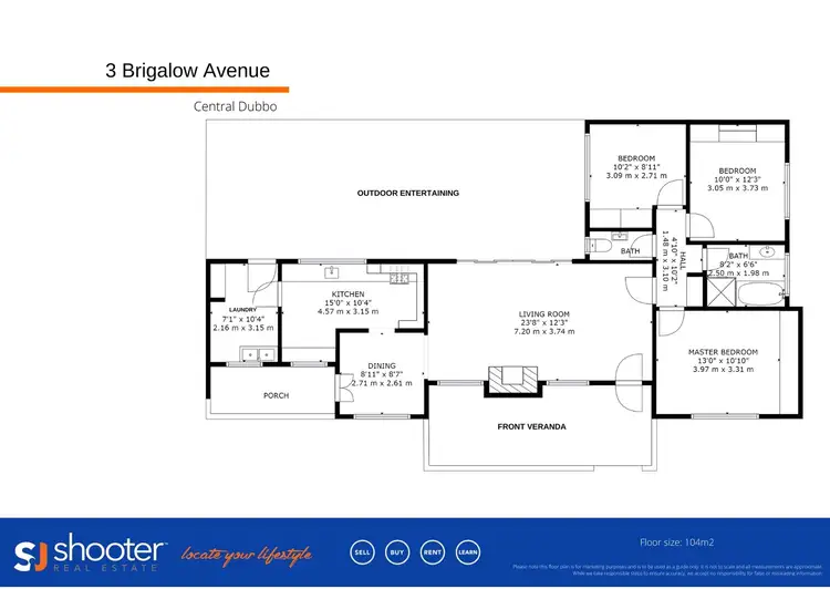 Floorplan of Homely house listing, 3 Brigalow Avenue, Dubbo NSW 2830