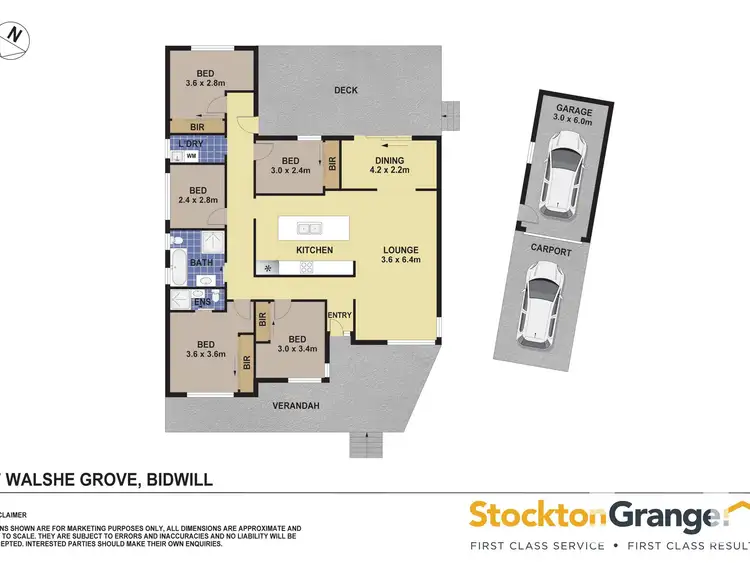 Floorplan of Homely house listing, 7 Walshe Grove, Bidwill NSW 2770