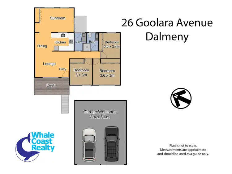 Floorplan of Homely house listing, 26 Goolara Avenue, Dalmeny NSW 2546