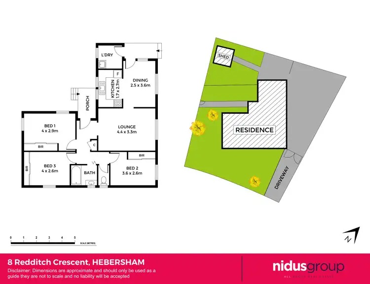 Floorplan of Homely house listing, 8 Redditch Crescent, Hebersham NSW 2770