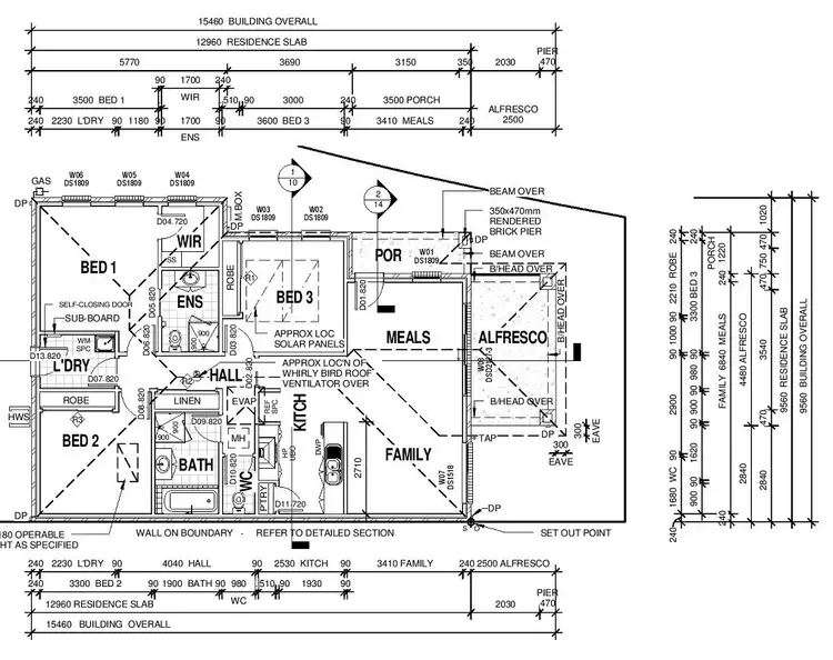 Floorplan of Homely block of units listing, 40 Daintree Way, West Wodonga VIC 3690