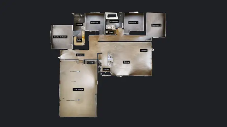Floorplan of Homely house listing, 10 Ashbourne Way, Kangaroo Flat VIC 3555