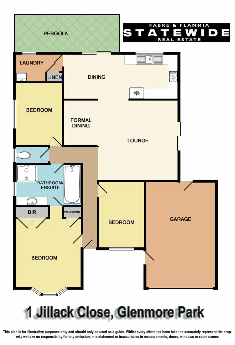 Floorplan of Homely house listing, 1 Jillak Close, Glenmore Park NSW 2745