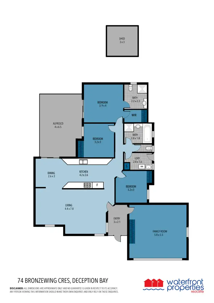 Floorplan of Homely house listing, 74 BRONZEWING CRESCENT, Deception Bay QLD 4508