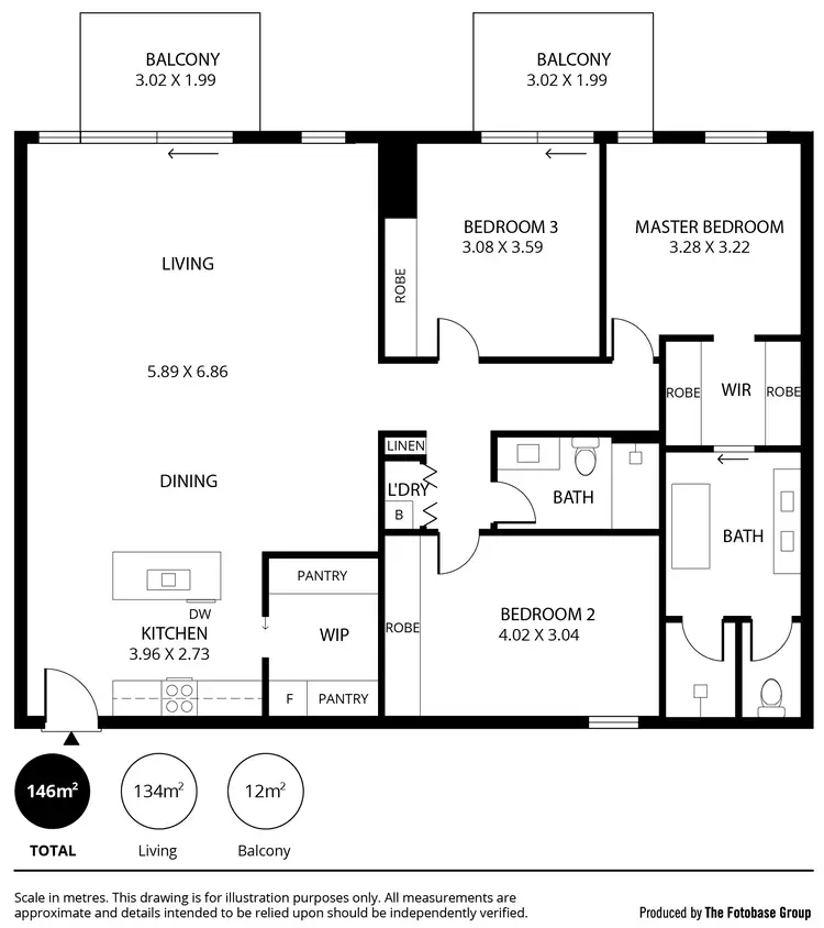 Floorplan of Homely apartment listing, 2904/29 Angas Street, Adelaide SA 5000