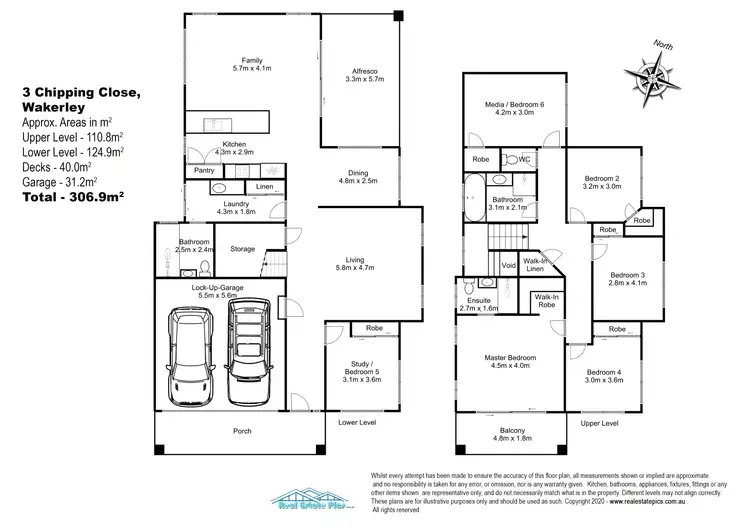 Floorplan of Homely house listing, 3 Chipping Close, Wakerley QLD 4154