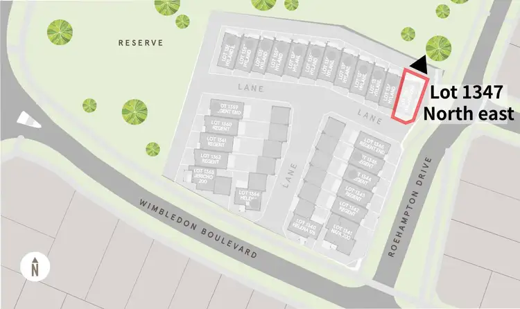 Floorplan of Homely townhouse listing, Atherstone at Wimbledon Boulevard, Strathtulloh VIC 3338