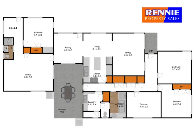 Floorplan of Homely house listing, 7 Walker Parade, Churchill VIC 3842