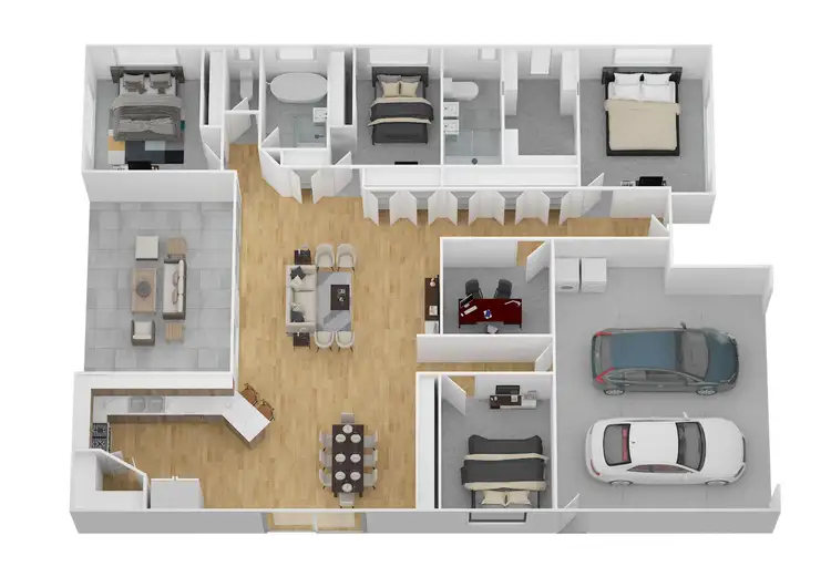 Floorplan of Homely house listing, 34 Cocoanut Point Drive, Zilzie QLD 4710