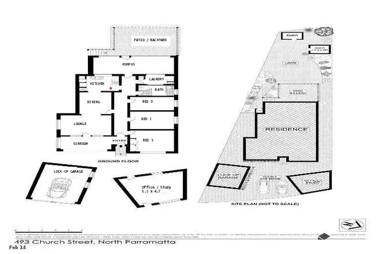Floorplan of Homely house listing, 493 Church Street, North Parramatta NSW 2151