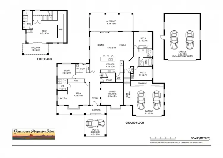 Floorplan of Homely house listing, 5 Allan Avenue, Glass House Mountains QLD 4518