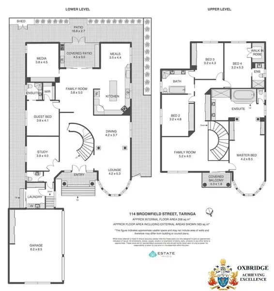 Floorplan of Homely house listing, 114 Broomfield Street, Taringa QLD 4068