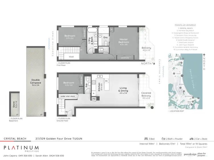 Floorplan of Homely apartment listing, 27/329 Golden Four Drive, Tugun QLD 4224