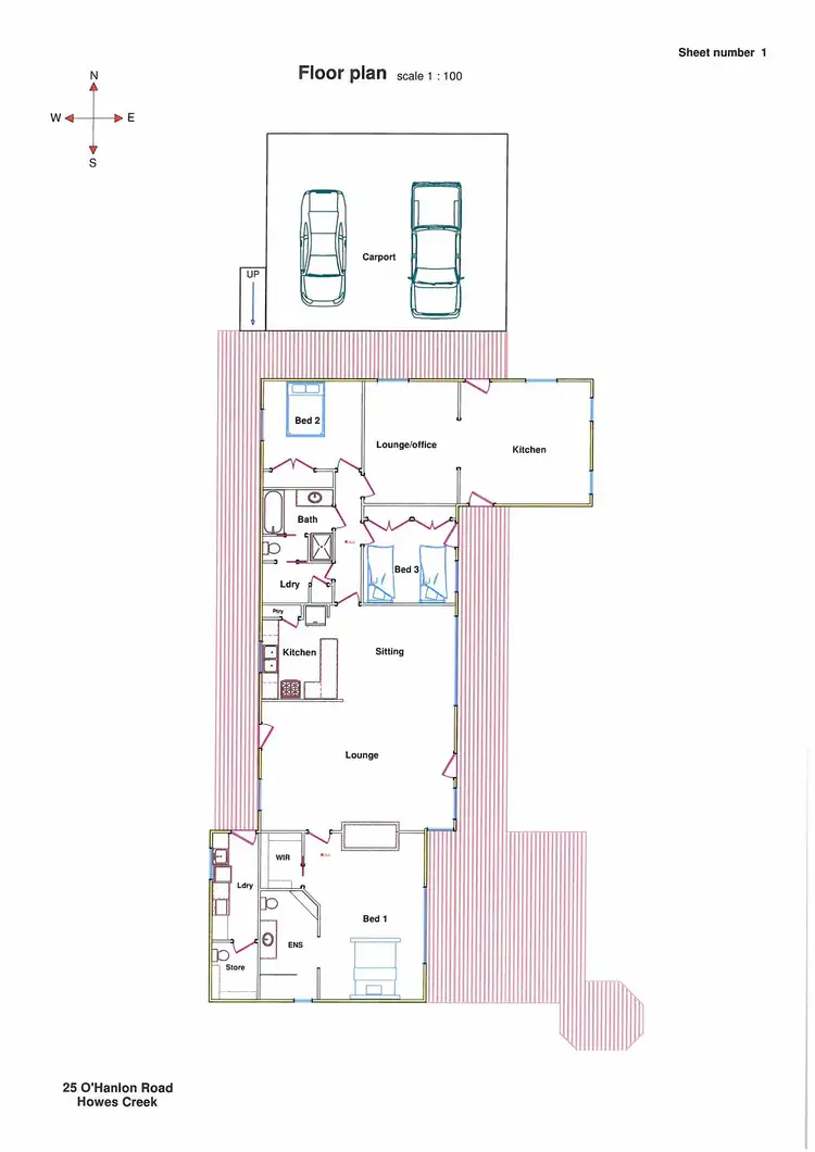 Floorplan of Homely rural property listing, Address available on request
