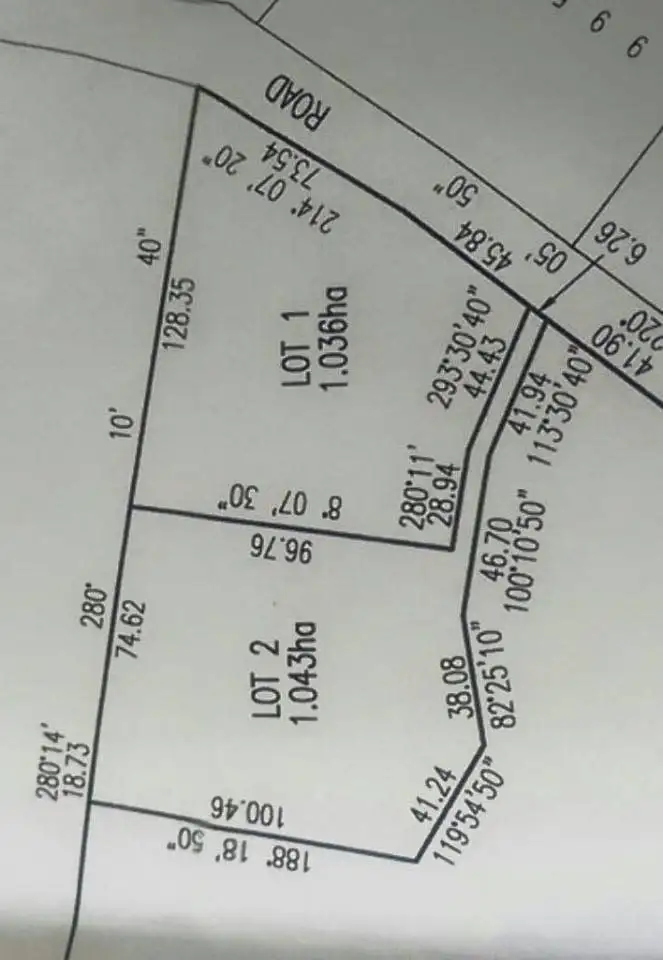 Floorplan of Homely land listing, 240 Back Cam Road, Somerset TAS 7322