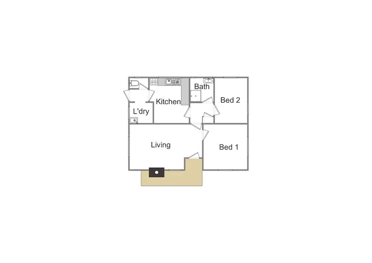 Floorplan of Homely house listing, 35 Finlason Street, Mansfield VIC 3722