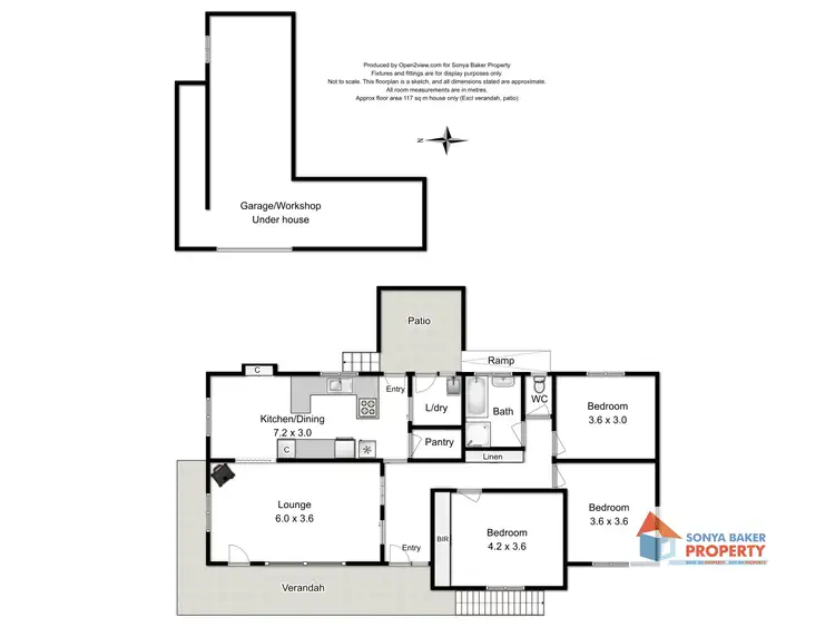 Floorplan of Homely house listing, 2 Dart Street, Wynyard TAS 7325