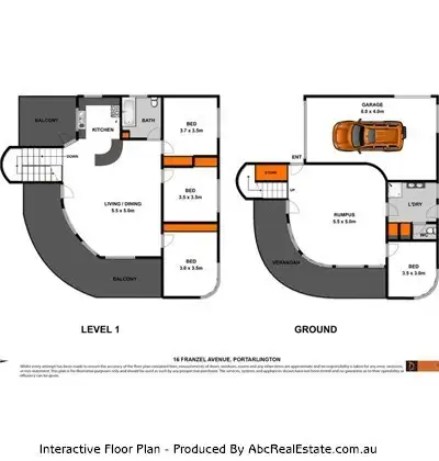 Floorplan of Homely house listing, 16 Franzel Ave, Portarlington VIC 3223
