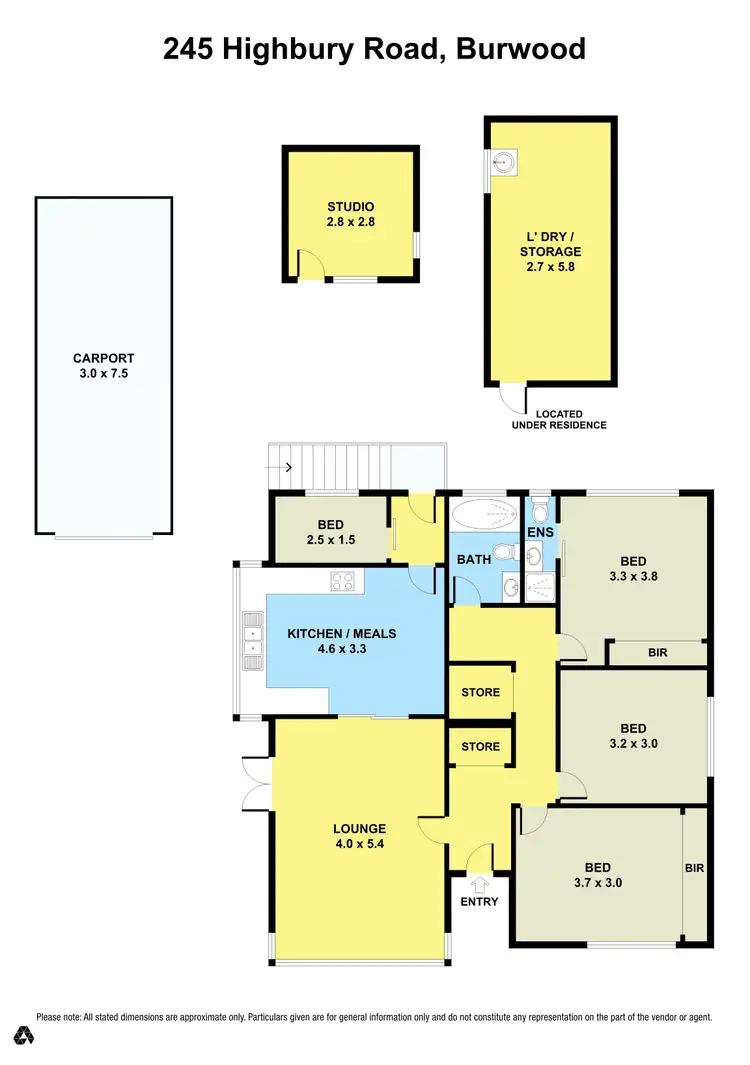 Floorplan of Homely house listing, 245 Highbury Road, Burwood VIC 3125