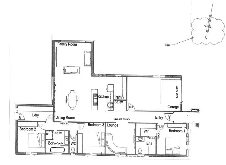 Floorplan of Homely house listing, 47 Adelaide Road, Millicent SA 5280