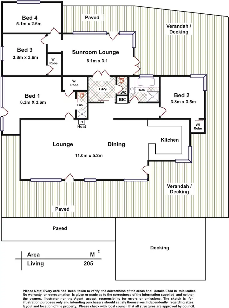 Floorplan of Homely house listing, 23 STOCKYARD HILL ROAD, Delamere SA 5204