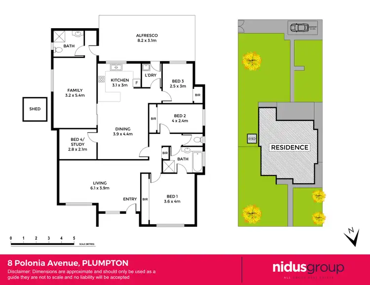 Floorplan of Homely house listing, 8 Polonia Avenue, Plumpton NSW 2761