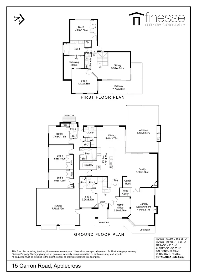 Floorplan of Homely house listing, 15 Carron Road, Applecross WA 6153