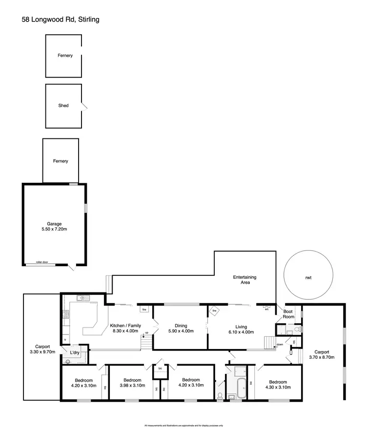 Floorplan of Homely house listing, 58 Longwood Rd, Stirling SA 5152