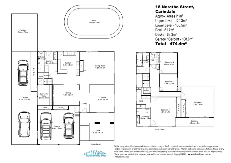 Floorplan of Homely house listing, 18 Naretha Street, Carindale QLD 4152