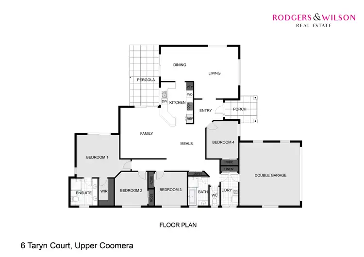 Floorplan of Homely house listing, 6 Taryn Court, Upper Coomera QLD 4209
