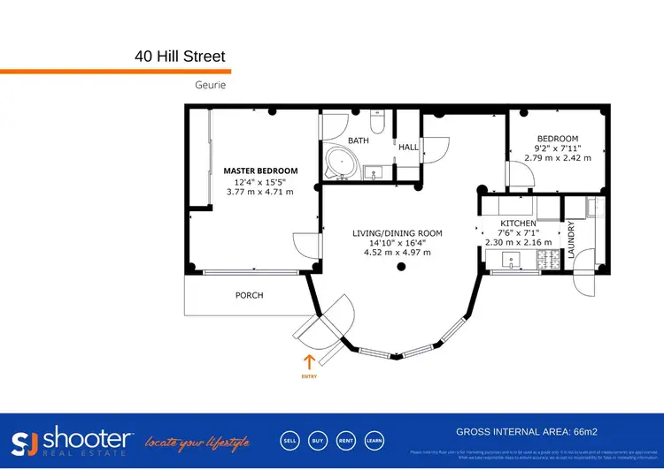 Floorplan of Homely house listing, 40 Hill Street, Geurie NSW 2831