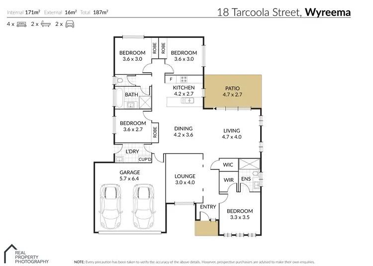 Floorplan of Homely house listing, 18 Tarcoola Street, Wyreema QLD 4352
