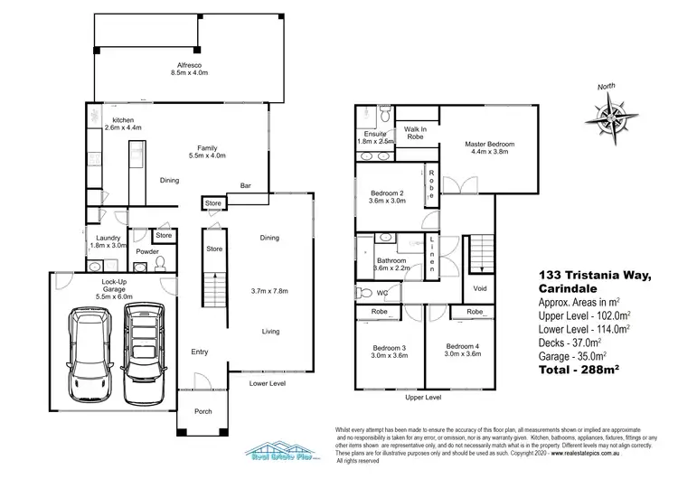 Floorplan of Homely house listing, 133 Tristania Way, Mount Gravatt East QLD 4122