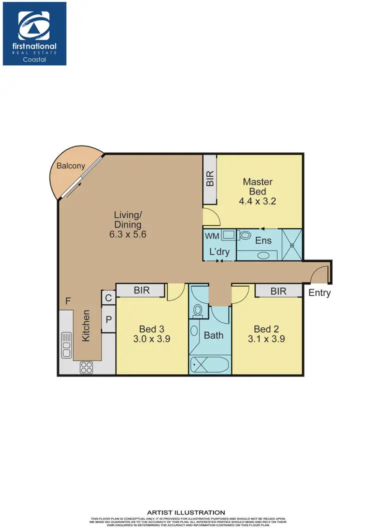 Floorplan of Homely unit listing, 26/5-13 Parker Street, Maroochydore QLD 4558