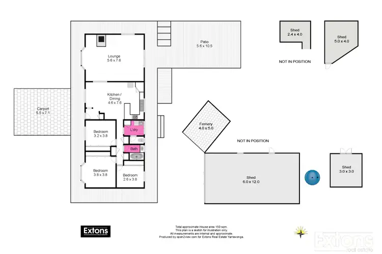 Floorplan of Homely house listing, 17 May Street, Tungamah VIC 3728
